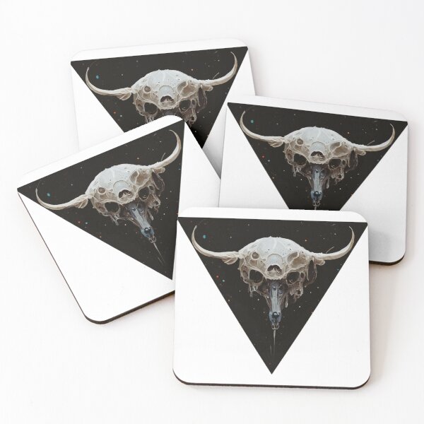 Item preview, Space Bull Rain scull  designed and sold by sparkzeno.