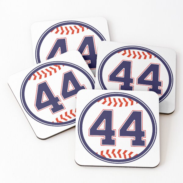 Item preview, Blue Number 44 Forty Four Baseball Jersey designed and sold by MSBDesign.