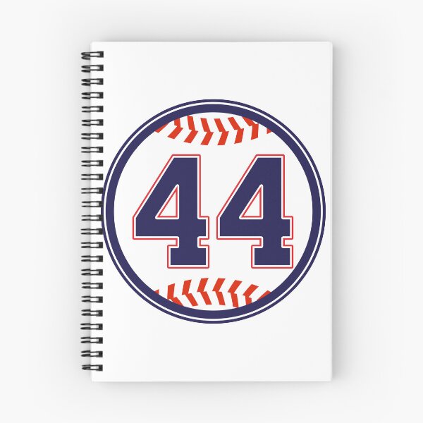 Item preview, Blue Number 44 Forty Four Baseball Jersey designed and sold by MSBDesign.