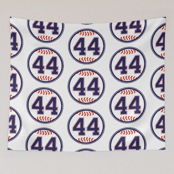 Item preview, Blue Number 44 Forty Four Baseball Jersey designed and sold by MSBDesign.