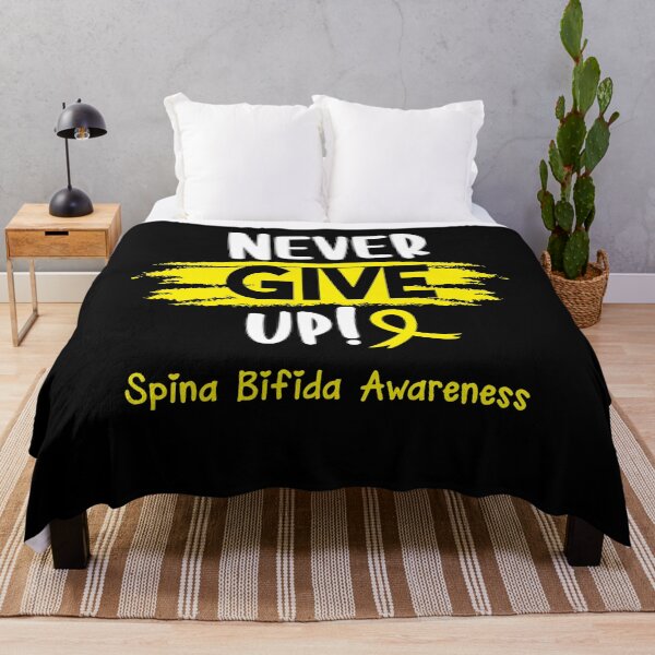 Item preview, Spina Bifida Warrior - Spina Bifida Awareness - Never Give Up! designed and sold by Robbsyn.