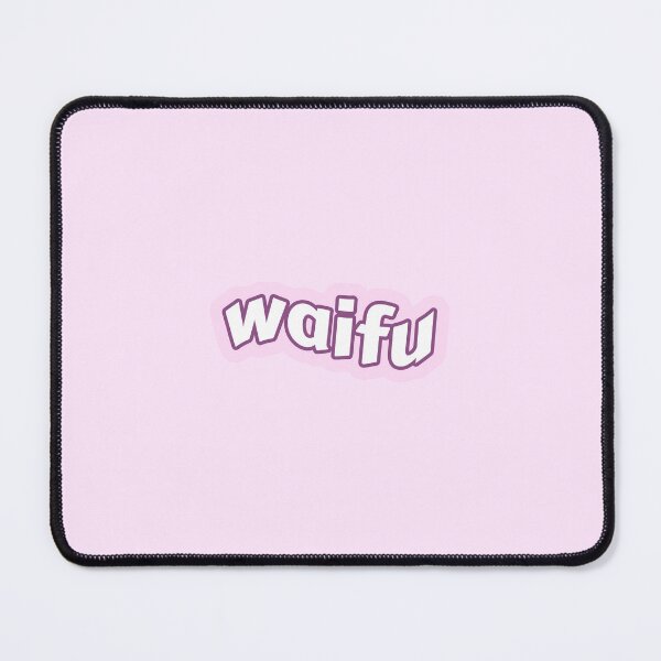 Item preview, Waifu Wavy Text Typographic designed and sold by kosmicwaffle.