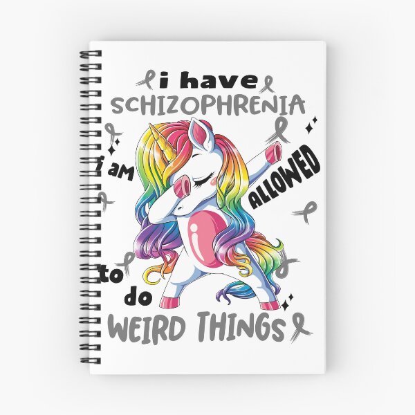Item preview, Schizophrenia Awareness Funny I have Schizophrenia i'm allowed to do Weird Things! designed and sold by JanetShop809.