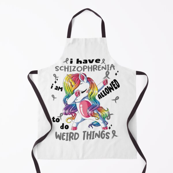 Item preview, Schizophrenia Awareness Funny I have Schizophrenia i'm allowed to do Weird Things! designed and sold by JanetShop809.
