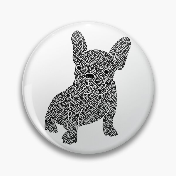 Item preview, Squiggle French Bulldog Puppy designed and sold by Xernition.