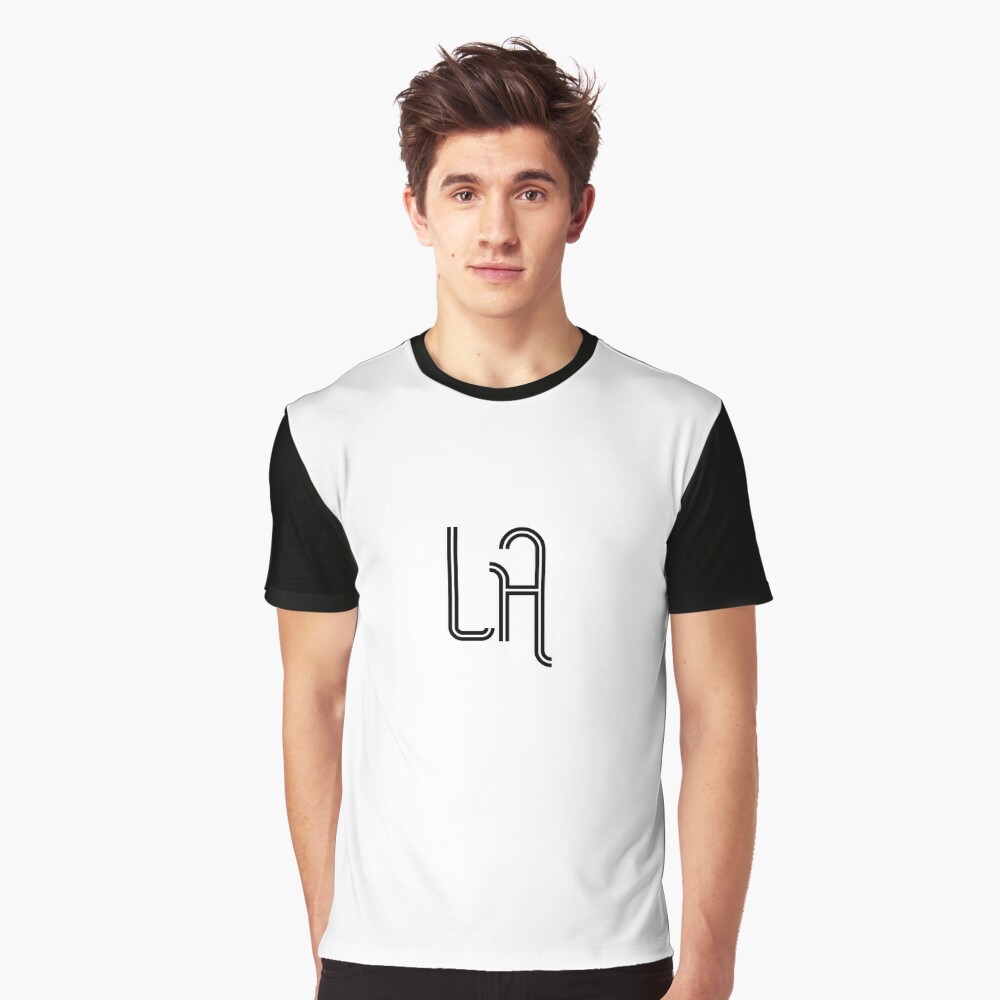 LA T-shirt, Los Angeles, CA, LA, Art LA, art, LA design