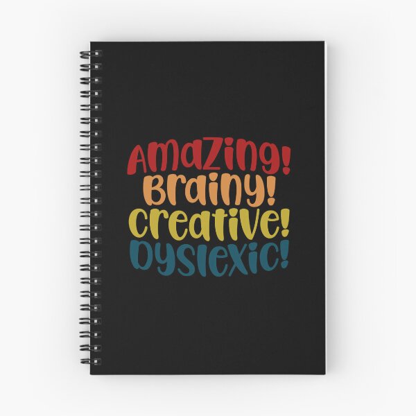 Item preview, Amazing Brainly Creative Dyslexic Dyslexia quote designed and sold by Dolphin Graphic.