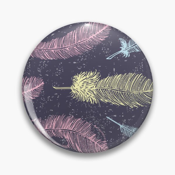 Item preview, Seamless coloured feather design designed and sold by aswanthvinodan.