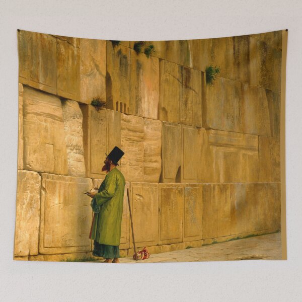 Item preview,  Jean Leon Gerome -The Wailing Wall-Solomon's Wall, Jerusalem designed and sold by TeeARTHY.