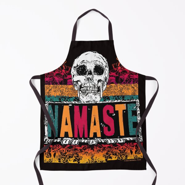 Item preview, Calavera Namasté designed and sold by Raven’s Wing Studio.