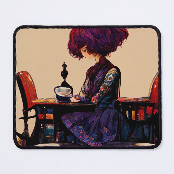 Item preview, Girl in an old Cafe designed and sold by Vimpace.