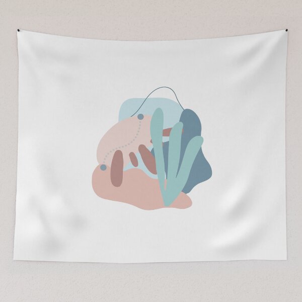 Item preview, Abstract Jellyfish | Ocean Creatures | Under the Sea Collection designed and sold by WriteOnThyme.