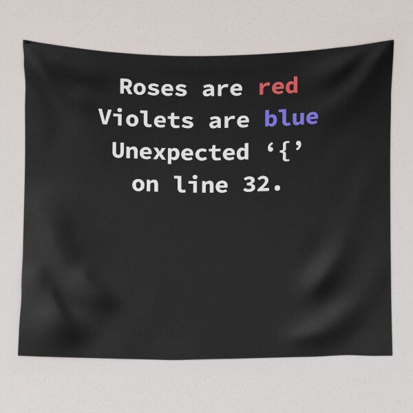 Item preview, Roses are red violets are blue unexpected { on line designed and sold by RafaelJunger.