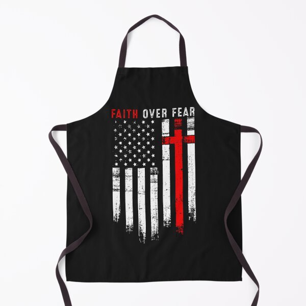 Item preview, Cool Christian Flag Cross Faith Over Fear Men Women Kids designed and sold by ElizabethxJime.