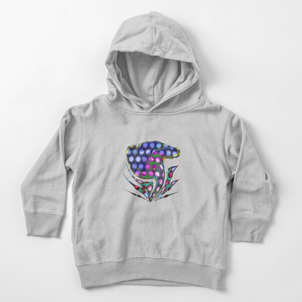 Colourful flower Toddler Pullover Hoodie