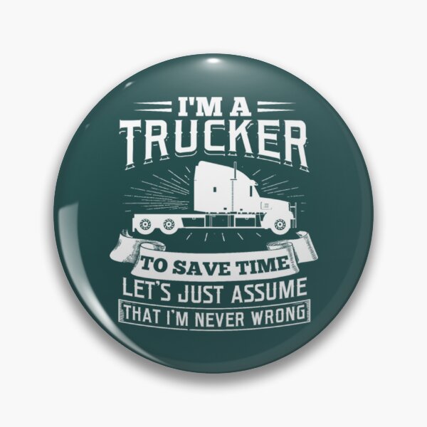Item preview, I'm a Trucker Truck Driver Trucking Transport Gift designed and sold by JessicaAlbert.