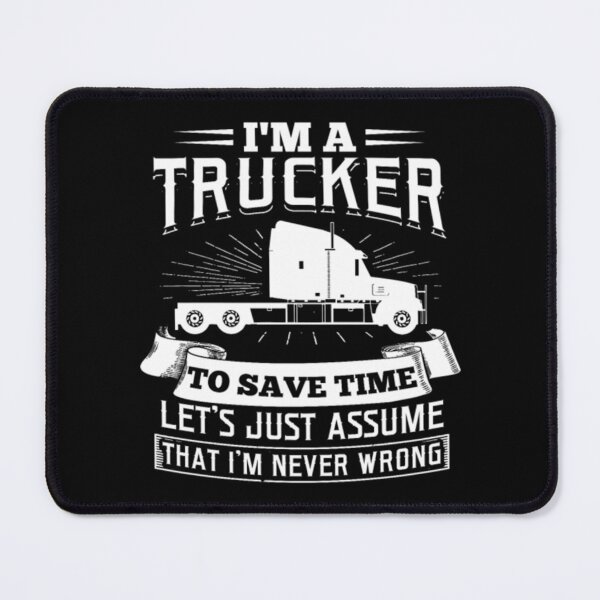 Item preview, I'm a Trucker Truck Driver Trucking Transport Gift designed and sold by JessicaAlbert.