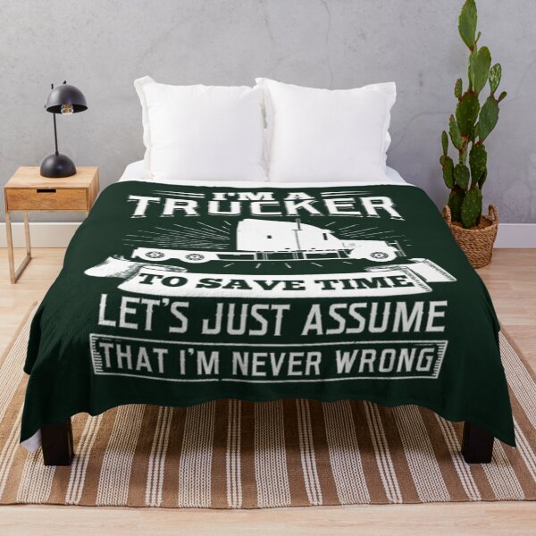 Item preview, I'm a Trucker Truck Driver Trucking Transport Gift designed and sold by JessicaAlbert.