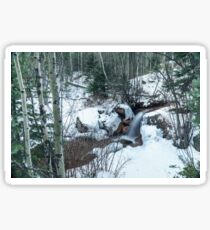 Snow Scene Sticker