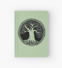 Celtic Wisdom Tree (Black version) Hardcover Journal
