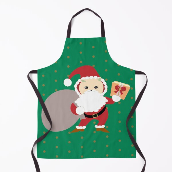 Item preview, Merry Christmas Cat Santa Claus Cat Santa Xmas Cat designed and sold by Mimi Huang.