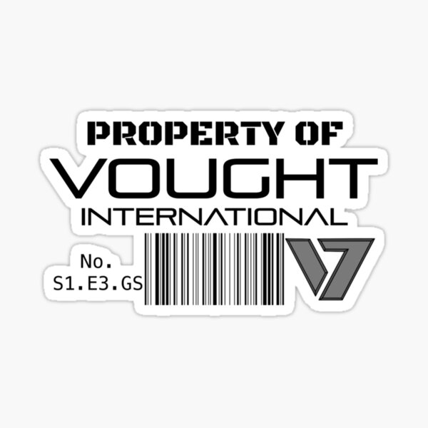 Vista previa del artículo con la obra «Etiqueta de activo Vought», diseñado y vendido por SupplyCastel.