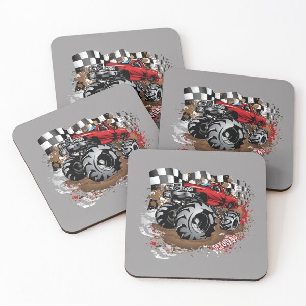 Item preview, Mega Mud Truck Red Race designed and sold by JessicaAlbert.