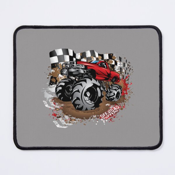 Item preview, Mega Mud Truck Red Race designed and sold by JessicaAlbert.