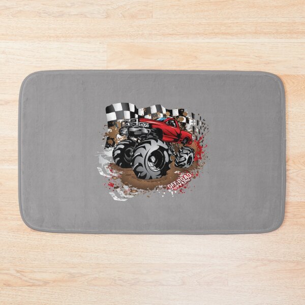 Item preview, Mega Mud Truck Red Race designed and sold by JessicaAlbert.