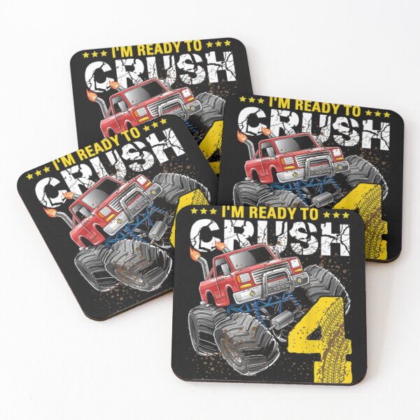 Artikelvorschau, Monstertruck - Bereit zum Crush 4. Klasse entworfen und verkauft von JessicaAlbert.