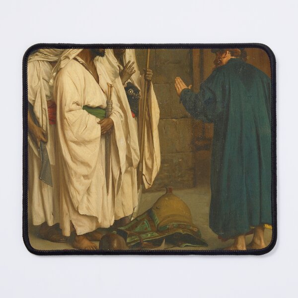 Item preview, Jean Leon Gerome -Old Jew with three Arabs designed and sold by TeeARTHY.