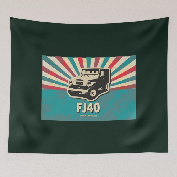 Item preview, Vintage FJ40 Poster Tee designed and sold by JessicaAlbert.
