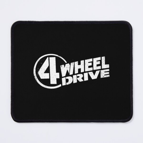 Item preview, Vintage White & Distressed 4 Wheel Drive Logo designed and sold by JessicaAlbert.