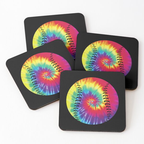 Item preview, Baseball Ball Tie Dye Rainbow Gift designed and sold by MichelSorour.