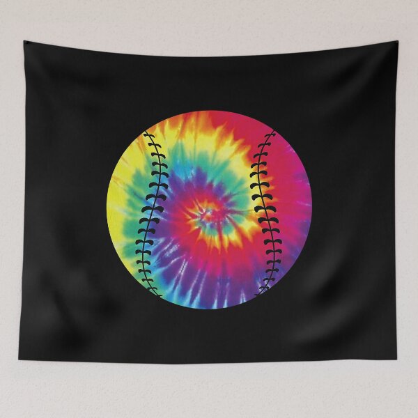 Item preview, Baseball Ball Tie Dye Rainbow Gift designed and sold by MichelSorour.