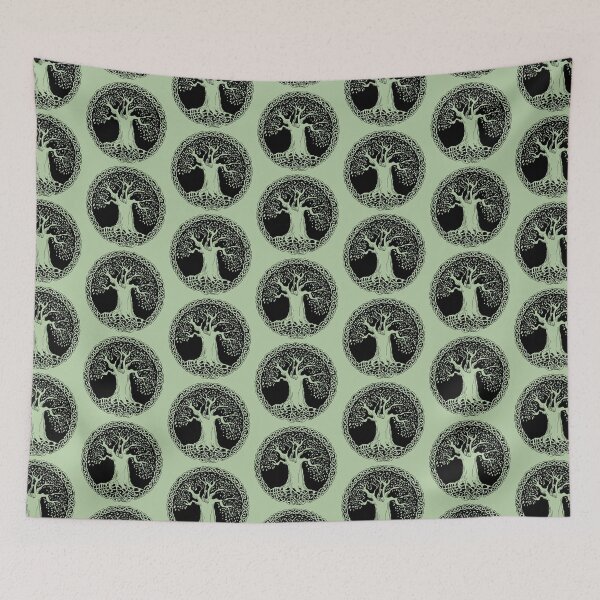 Item preview, Celtic Wisdom Tree (Black version) designed and sold by IceFaerie.