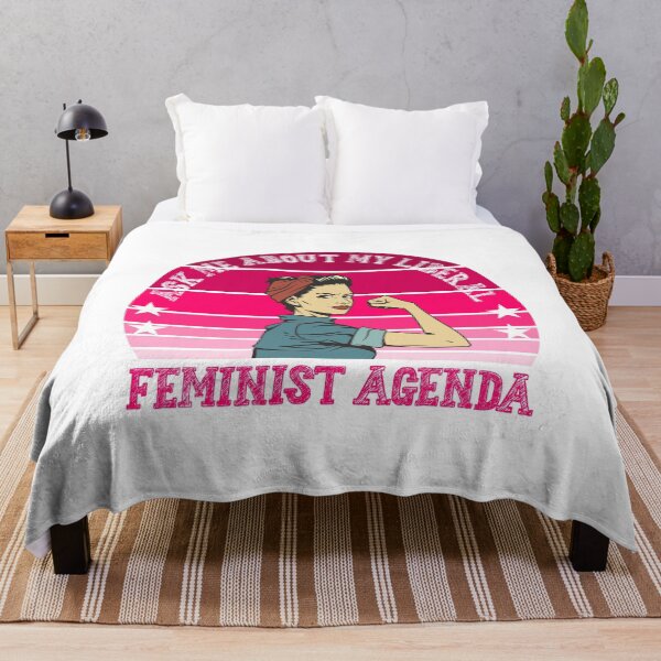 Item preview, Ask me about my liberal feminist agenda designed and sold by RedPic01.