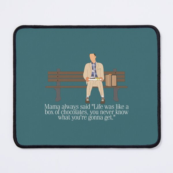 Item preview, Forrest Gump Life Is Like a Box of Chocolates designed and sold by ModPawStudio.