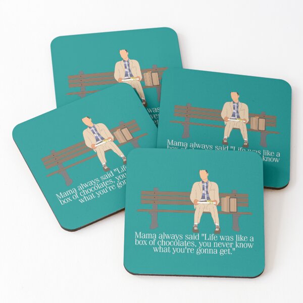Item preview, Forrest Gump Life Is Like a Box of Chocolates designed and sold by ModPawStudio.