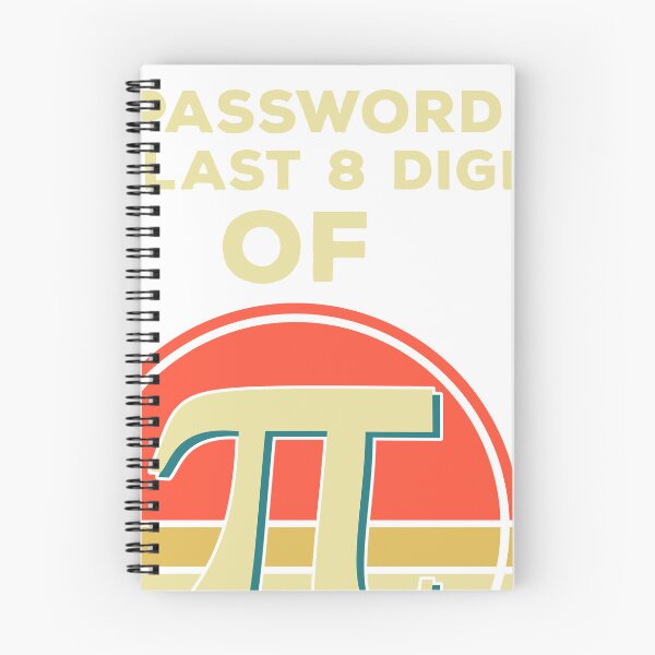 Item preview, My Password Is The Last 8 Digits Of Pi T Shirt, Funny Pi Shirt, Math Teacher Shirt, Math Geek Nerd Gift, Pi Day Shirt, Unisex designed and sold by CatchUriDesigns.