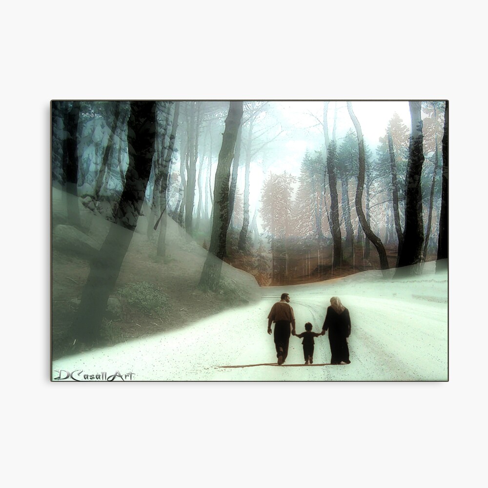 Camino a casa Canvas Print