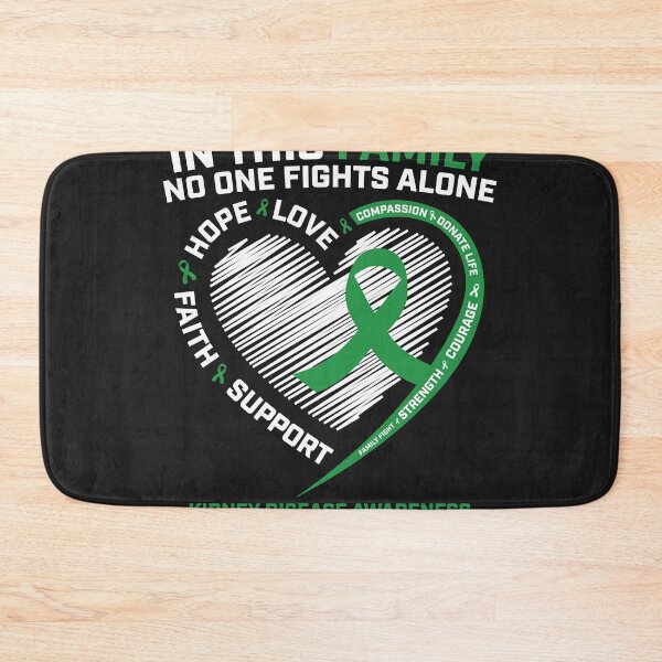 Item preview, In this family no one fights alone kidney disease awareness gifts designed and sold by RafaelJunger.