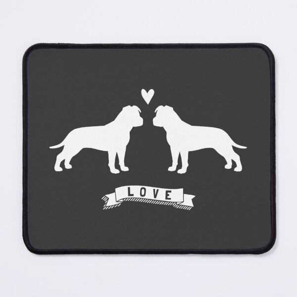 Item preview, American Staffordshire Terriers in Love | AmStaffs with Heart designed and sold by Jenn Inashvili.