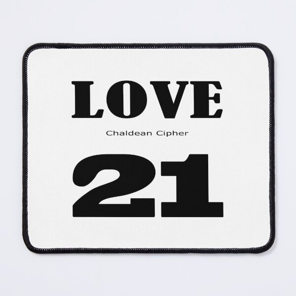 Item preview, Love Chaldean cipher 21 designed and sold by Scrambledwords.