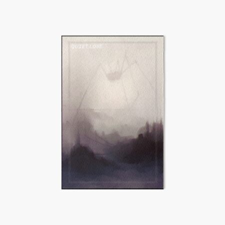 Gloomy Spider Landscape Art Board Print