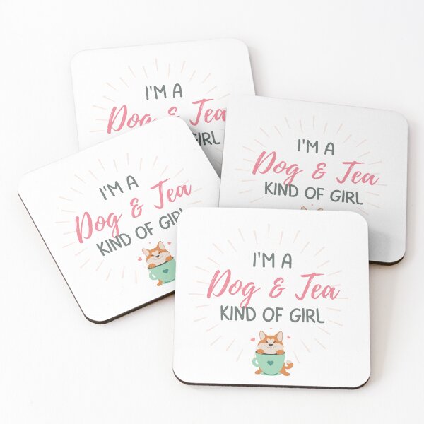 Item preview, Dog & Tea Kind of Girl designed and sold by ThatSlyguy77.