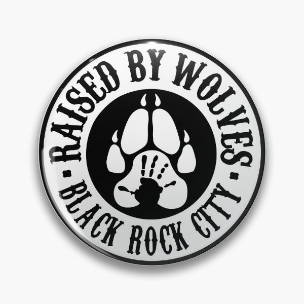 Item preview, RXW/BRC - White Paw/Black Text designed and sold by RaisedxWolves.