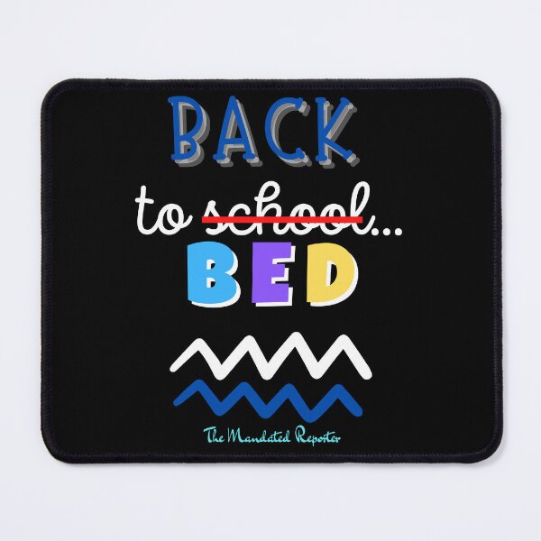 Item preview, Back to Bed - Black designed and sold by TheReporter1.