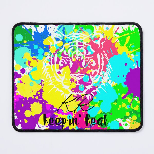 Item preview, KR - Colorful Splash Tiger designed and sold by 767Certified.