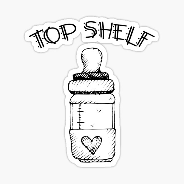 Item preview, Baby Bottle - Top Shelf designed and sold by jslbdesigns.